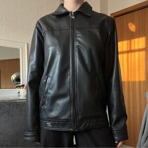 Women's Black Leather Jacket